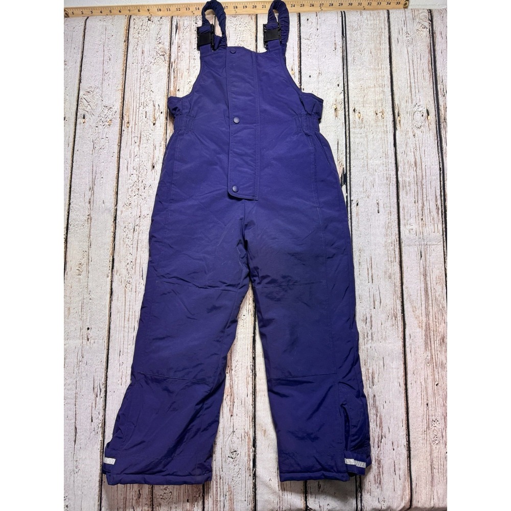 Hanna Andersson KIDS Adjustable Navy Blue Snow Pants Outerwear Sz 140 US‎ 10